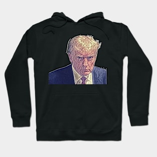 Donald Trump Mugshot Hoodie